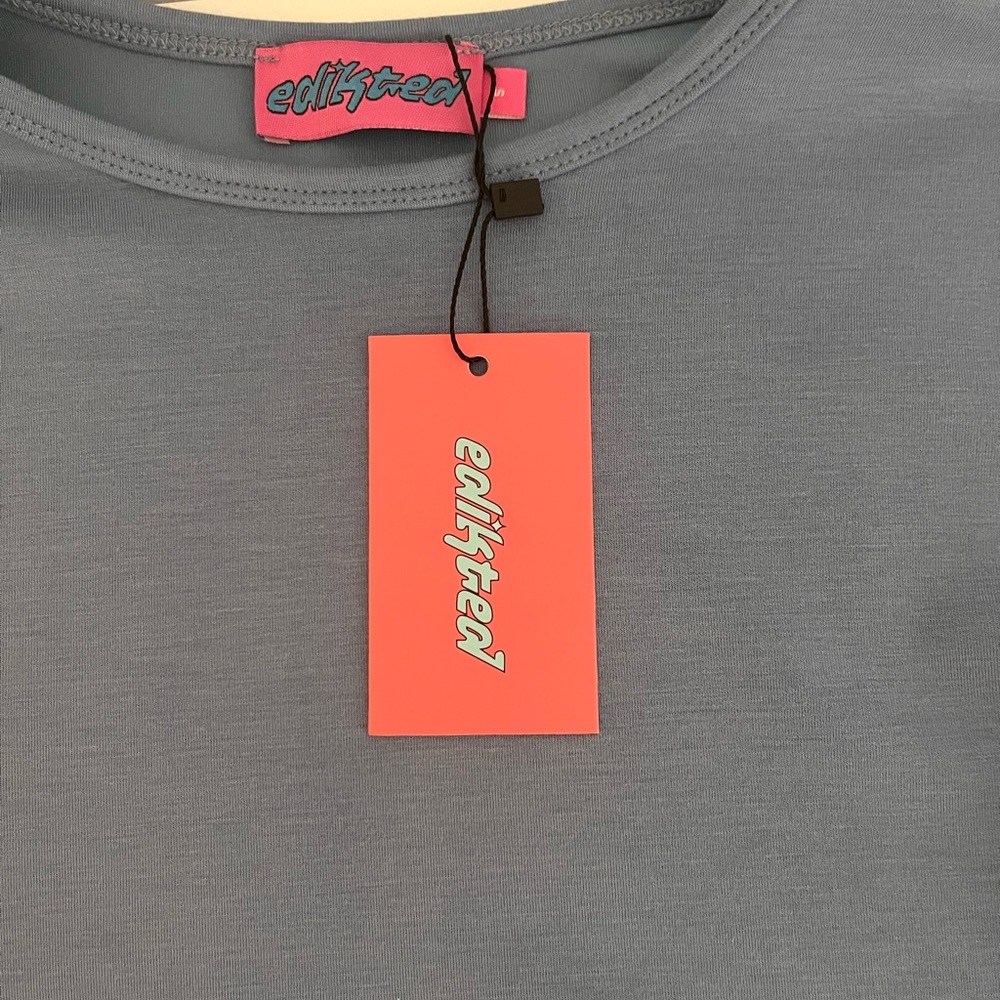 Edikted Slate Blue Tee